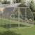 Pui de găină cu acoperiș 2,5x10x2,25 m oțel galvanizat GartenMobel Dekor