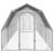 Pui de găină cu acoperiș 2,5x10x2,25 m oțel galvanizat GartenMobel Dekor