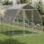Pui de găină cu acoperiș 2,5x12x2,25 m oțel galvanizat GartenMobel Dekor