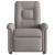 Fotoliu rabatabil, gri taupe, material textil GartenMobel Dekor