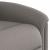 Fotoliu rabatabil, gri taupe, material textil GartenMobel Dekor