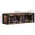 Dulap TV multicolor 80x30x25 cm lemn masiv recuperat GartenMobel Dekor