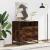 Dulap cu sertar, stejar fumuriu, 70x41x70 cm, lemn prelucrat GartenMobel Dekor