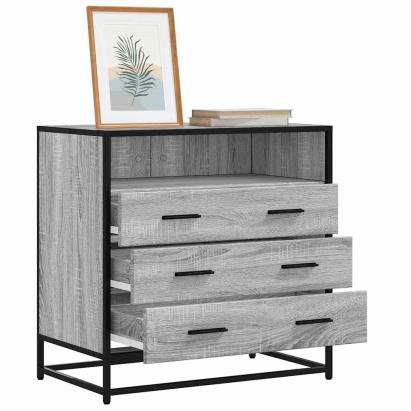 Dulap cu sertar, gri sonoma, 70x41x70 cm, lemn prelucrat GartenMobel Dekor