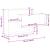 Raft de perete, lemn vechi, 104x20x58,5 cm, lemn prelucrat GartenMobel Dekor