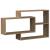 Raft de perete, stejar artizanal, 104x20x58,5 cm lemn prelucrat GartenMobel Dekor