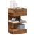 Noptiere, 2 buc., lemn vechi, 40x35x65 cm, lemn prelucrat GartenMobel Dekor