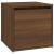 Set de mobilier pentru hol, stejar maro, lemn prelucrat GartenMobel Dekor