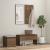 Set de mobilier pentru hol, stejar maro, lemn prelucrat GartenMobel Dekor