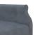 Canapea extensibilă în formă de L gri 271x140x70 cm catifea GartenMobel Dekor