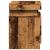 Noptiere, 2 buc cu LED lemn învechit 35x39x55 cm lemn prelucrat GartenMobel Dekor