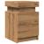 Noptiere 2 buc LED stejar artizanal 35x39x55 cm lemn prelucrat GartenMobel Dekor