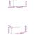 Set dulap TV 2 piese montat pe perete lemn vechi lemn prelucrat GartenMobel Dekor
