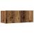 Set dulap TV 7 piese montat pe perete lemn vechi lemn prelucrat GartenMobel Dekor