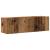Set dulap TV 4 piese montat pe perete lemn vechi lemn prelucrat GartenMobel Dekor