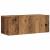 Set dulap TV 7 piese montat pe perete lemn vechi lemn prelucrat GartenMobel Dekor