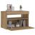 Noptiera cu lumini LED Stejar Artisan 60x35x40cm Lemn prelucrat GartenMobel Dekor