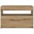 Noptiera cu lumini LED Stejar Artisan 60x35x40cm Lemn prelucrat GartenMobel Dekor