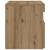 Noptiera cu lumini LED Stejar Artisan 60x35x40cm Lemn prelucrat GartenMobel Dekor