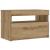 Noptiera cu lumini LED Stejar Artisan 60x35x40cm Lemn prelucrat GartenMobel Dekor