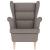 Fotoliu, gri taupe, 74x84x100 cm, textil GartenMobel Dekor