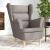 Fotoliu, gri taupe, 74x84x100 cm, textil GartenMobel Dekor