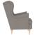 Fotoliu, gri taupe, 74x84x100 cm, textil GartenMobel Dekor