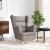 Fotoliu, gri taupe, 74x84x100 cm, textil GartenMobel Dekor
