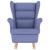 Scaun balansoar, jeans albastru, 74x90x102 cm, material textil GartenMobel Dekor
