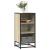 Dulap, stejar sonoma, 35,5x35x76 cm, lemn prelucrat și metal GartenMobel Dekor