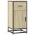 Dulap, stejar sonoma, 35,5x35x76 cm, lemn prelucrat și metal GartenMobel Dekor