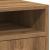 Dulap TV cu roți stejar artizanal 33x38x60 cm lemn prelucrat GartenMobel Dekor