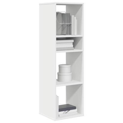 Bibliotecă, alb, 34x31x112 cm, lemn prelucrat GartenMobel Dekor