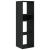 Dulap cu cărți negru 34x31x112 cm lemn prelucrat GartenMobel Dekor