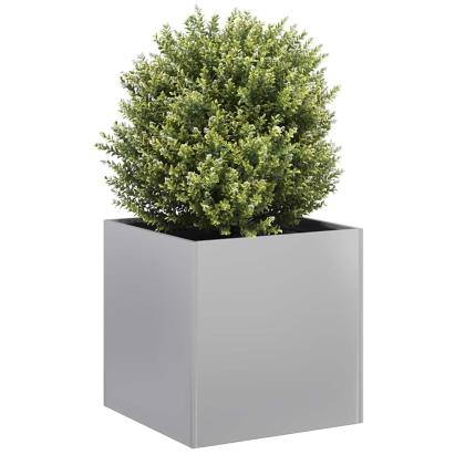 Jardinieră 40x40x40 cm oțel galvanizat GartenMobel Dekor