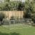 Canisa de exterior pentru caini cu usa 3x2x1 m otel galvanizat GartenMobel Dekor