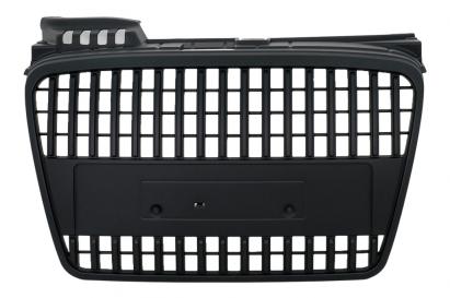 Grila Centrala Audi A4 B7 Facelift (2004-2008) RS4 Design Negru Mat Performance AutoTuning
