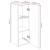 Comode TV, 2 buc., gri sonoma, 30,5x30x90 cm, lemn prelucrat GartenMobel Dekor