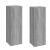 Comode TV, 2 buc., gri sonoma, 30,5x30x90 cm, lemn prelucrat GartenMobel Dekor