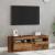 Dulapuri TV cu lumini LED, 2 buc., lemn vechi, lemn prelucrat GartenMobel Dekor