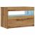 Dulap TV cu LED stejar artizanal 60x35x40 cm lemn prelucrat GartenMobel Dekor