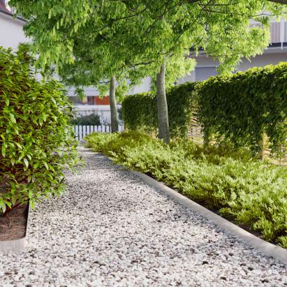 Borduri de gazon 10 buc 10x103 cm Oțel inoxidabil GartenMobel Dekor