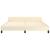 Cadru de pat cu tăblie fără saltea, crem, 180x200 cm GartenMobel Dekor