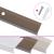 Profile trepte în formă de L, 5 buc., maro, 100 cm, aluminiu GartenMobel Dekor
