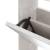 Pantofar cu oglindă, 3 niveluri, gri beton, 63x17x102,5 cm GartenMobel Dekor