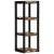 Raft de perete multicolor 35x35x100 cm lemn masiv recuperat GartenMobel Dekor