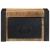 Noptiere 2 buc 40x35x25 cm lemn masiv de mango GartenMobel Dekor