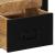 Noptiere 2 buc 40x35x25 cm lemn masiv de mango GartenMobel Dekor