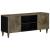 Dulap TV Gri deschis 105x33,5x46 cm Lemn masiv Mango GartenMobel Dekor