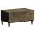 Masuta de cafea gri deschis 80x50x40 cm lemn masiv de mango GartenMobel Dekor
